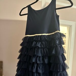 Janie and jack holiday dress worn twice size 7